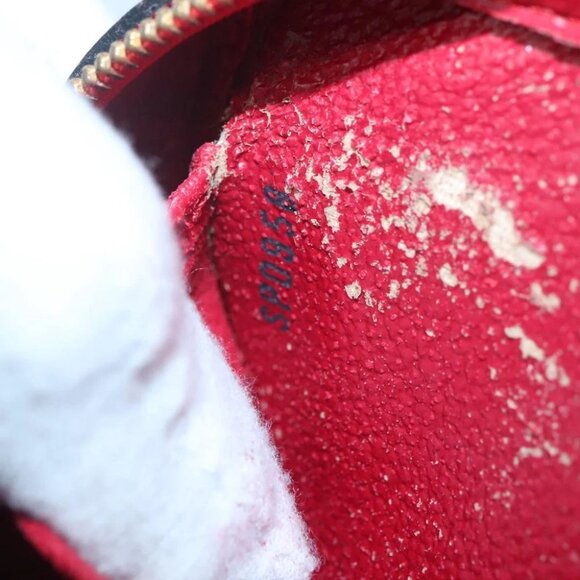 LOUIS VUITTON Epi Dauphine PM Pouch Castilian Red M48447 LV Auth ti3059 - Picture 14 of 15